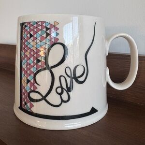 Anthropologie Balducci LOVE Mug